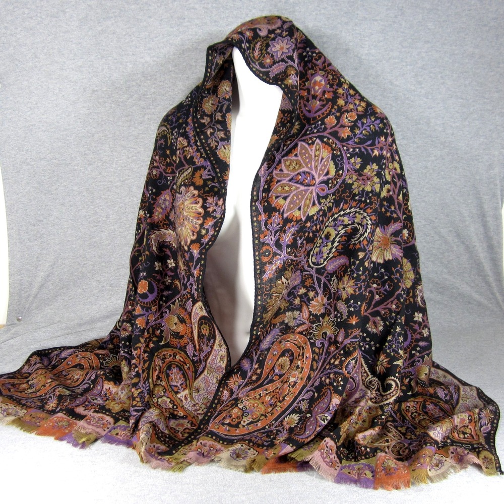Etro Multicolor Paisley Scarf